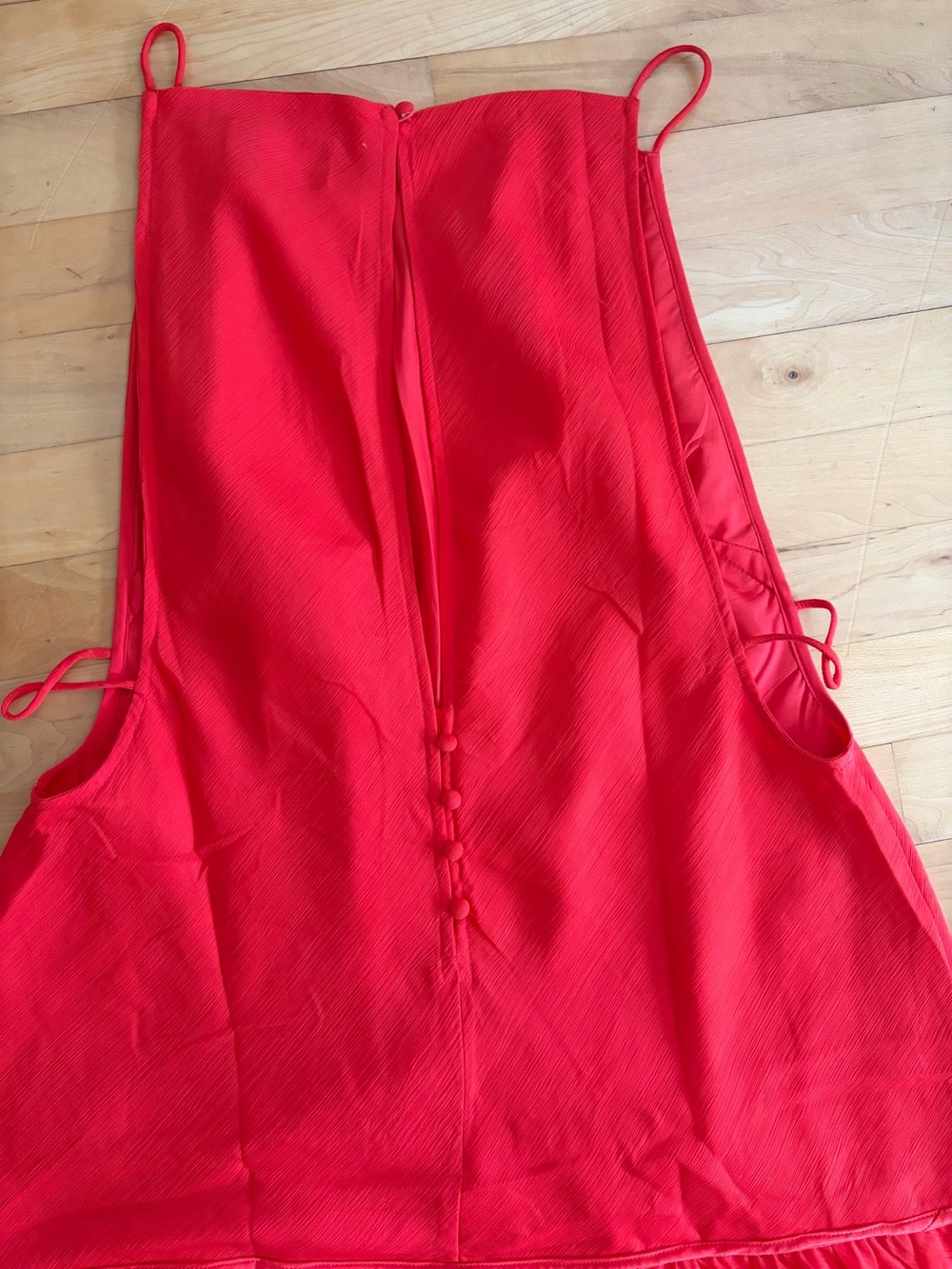 ASOS DESIGN square neck dropped waist maxi dress with pleated skirt - Picture 8 of 9